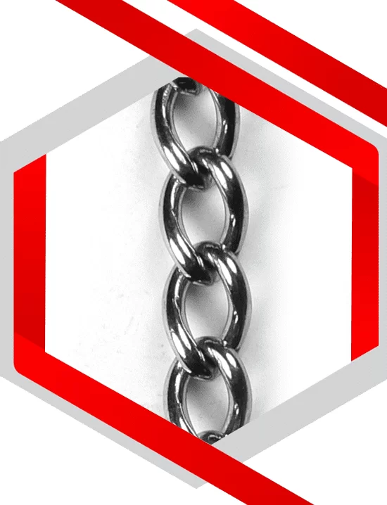 Stainless Steel Twist Link Chain